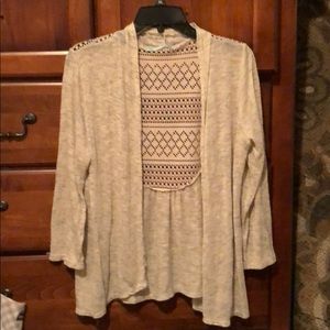 BUNDLE&SAVE! Light tan flowy cardigan